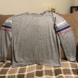 Pink Rose ladies long sleeve shirt